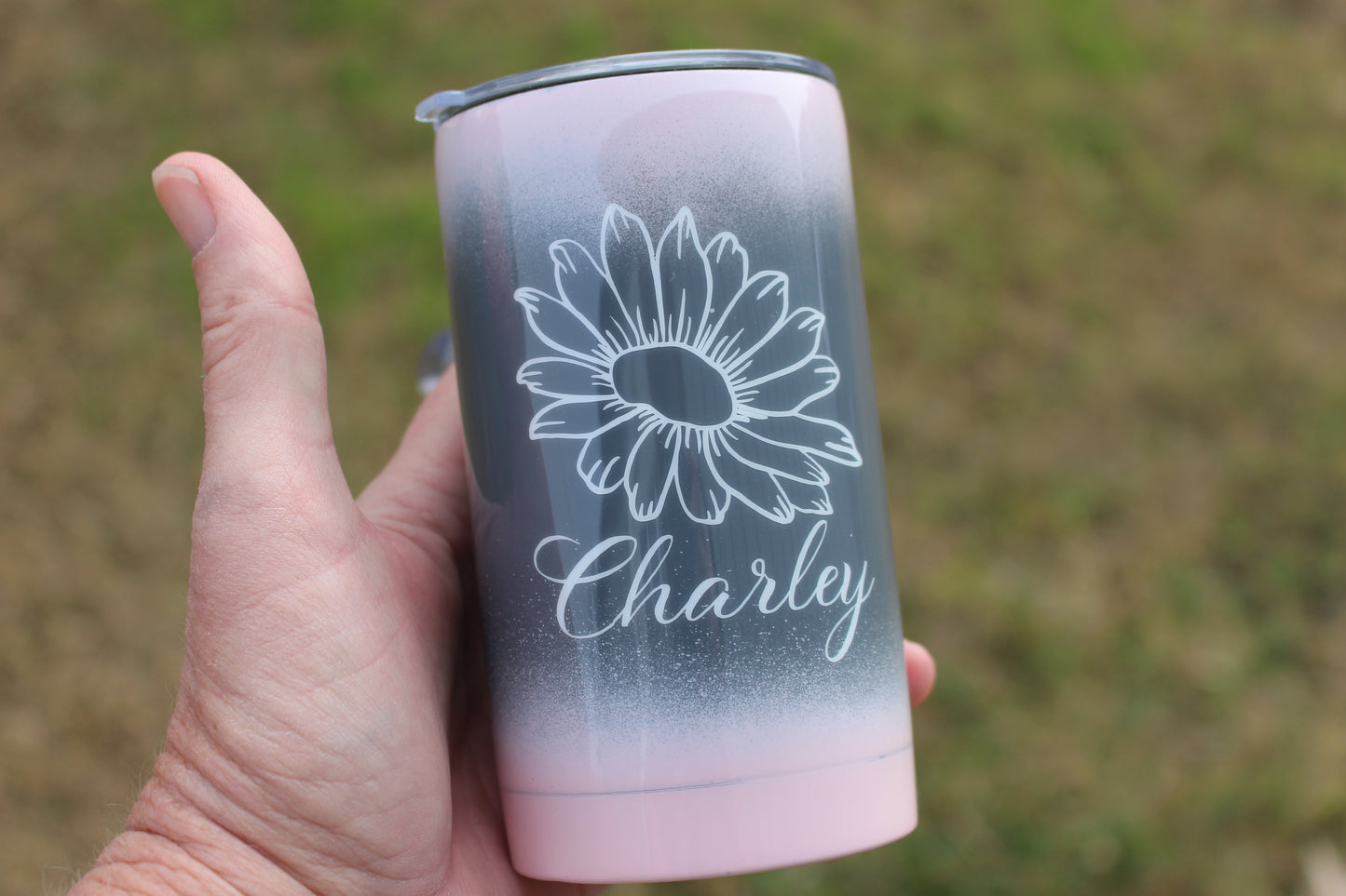 12oz Personalized Transition Sippy Toddler Cup