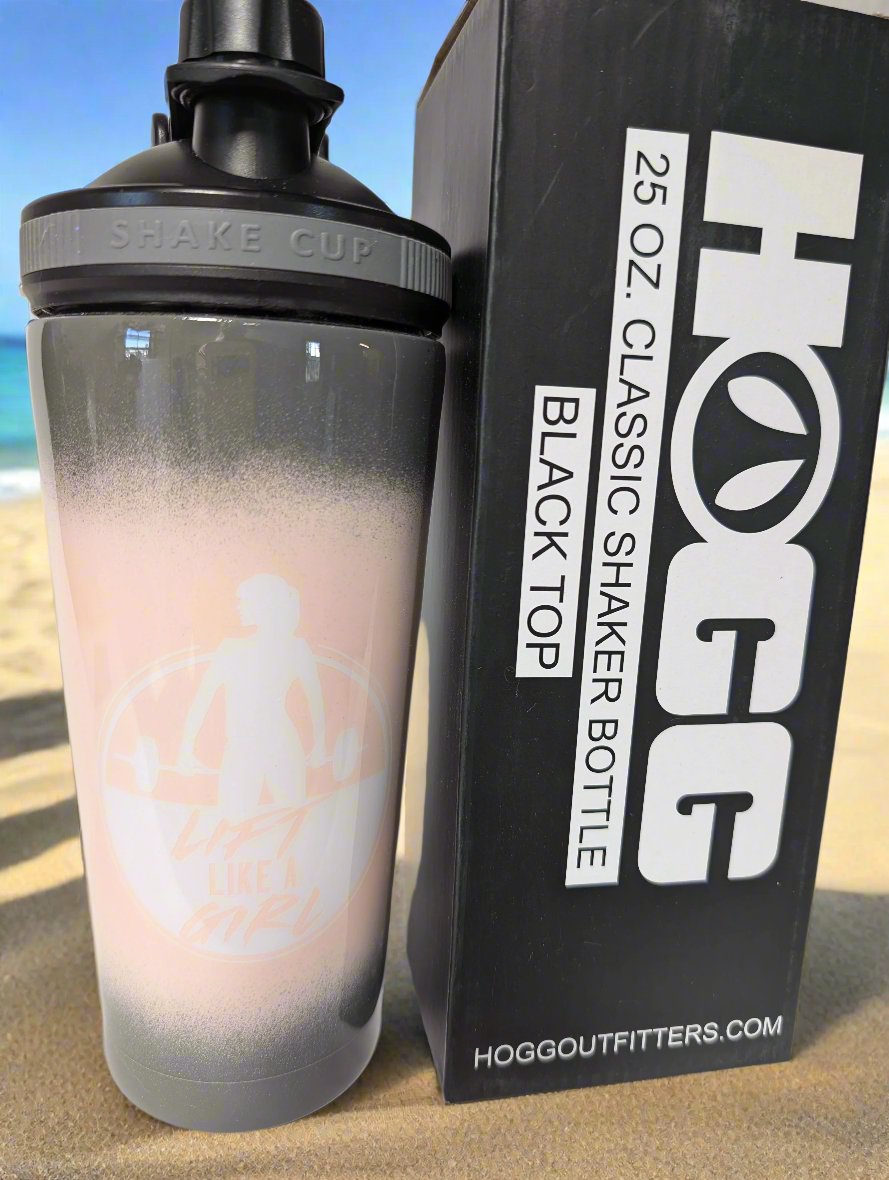 Lift Like a Girl Shaker Tumbler