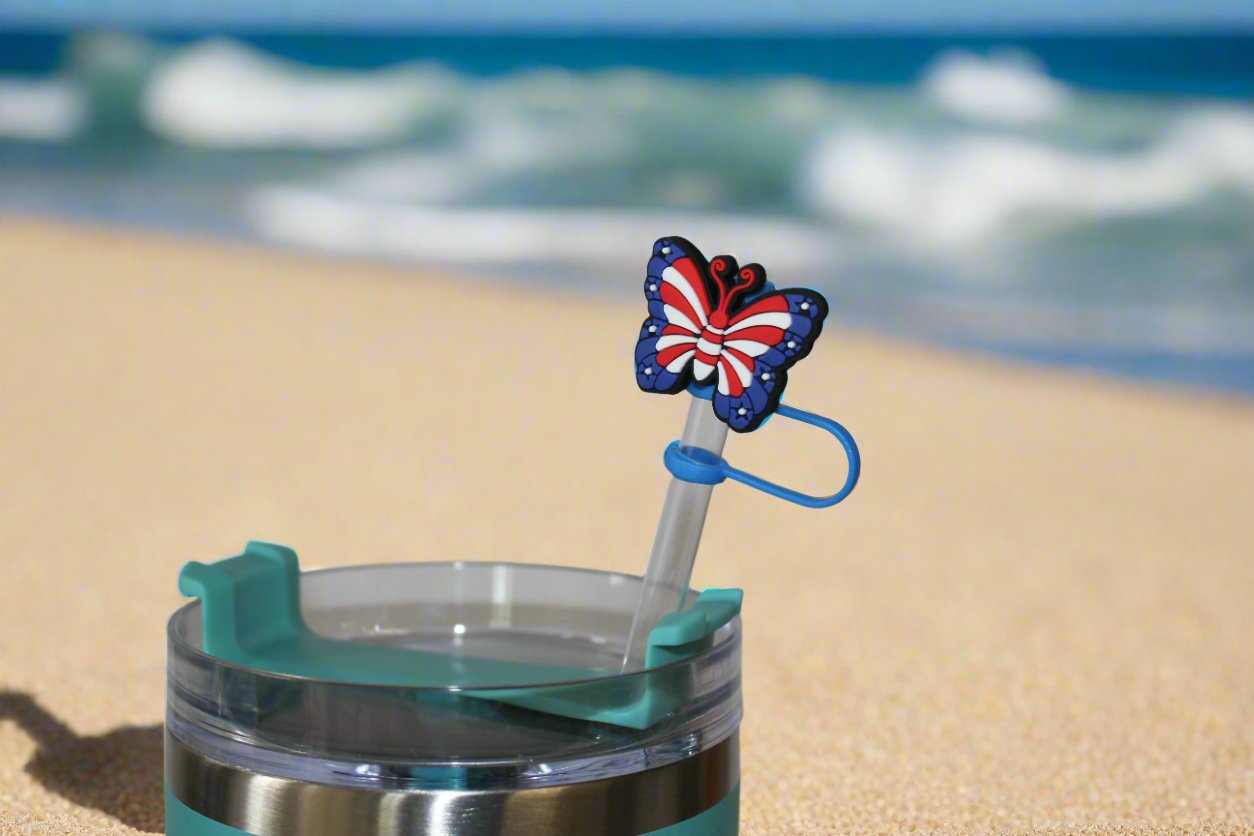 Red, White and Blue Patriotic Butterfly