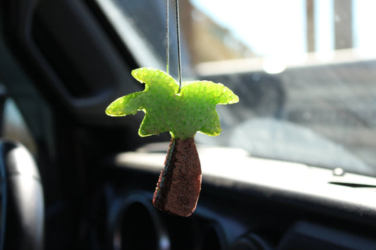 CUTE Palm Tree Car Freshie, Palm Tree Car Freshener, Over 60 Premium Scents, Beach Car Freshie, Fresh Scents Available!