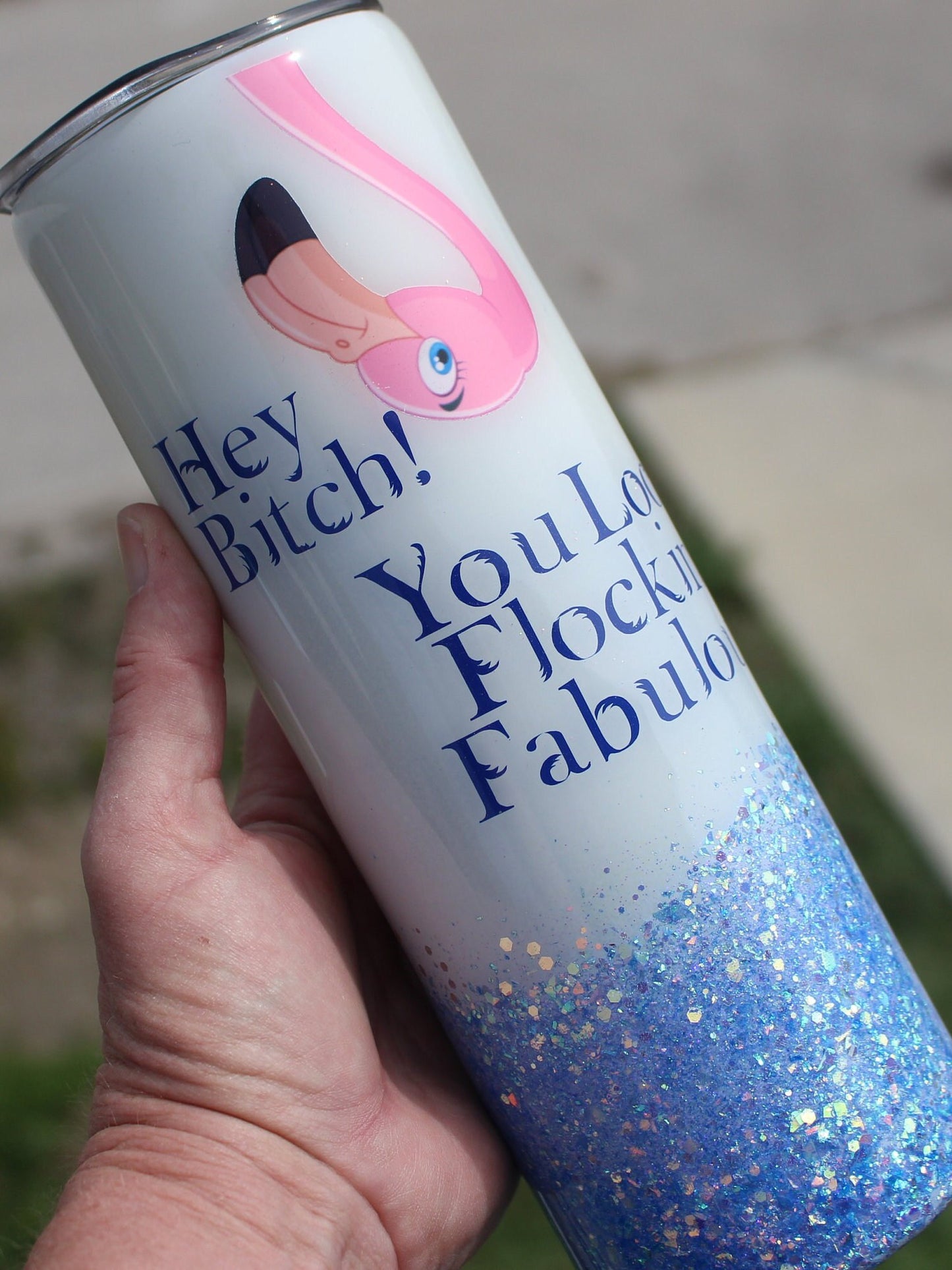 Pink Flamingo Glitter Tumbler, Flamingo Gifts, Girlfriend Gift, Funny Tumbler, Friend Gift, Best Friend Gift, Friends, Christmas Gifts Mom