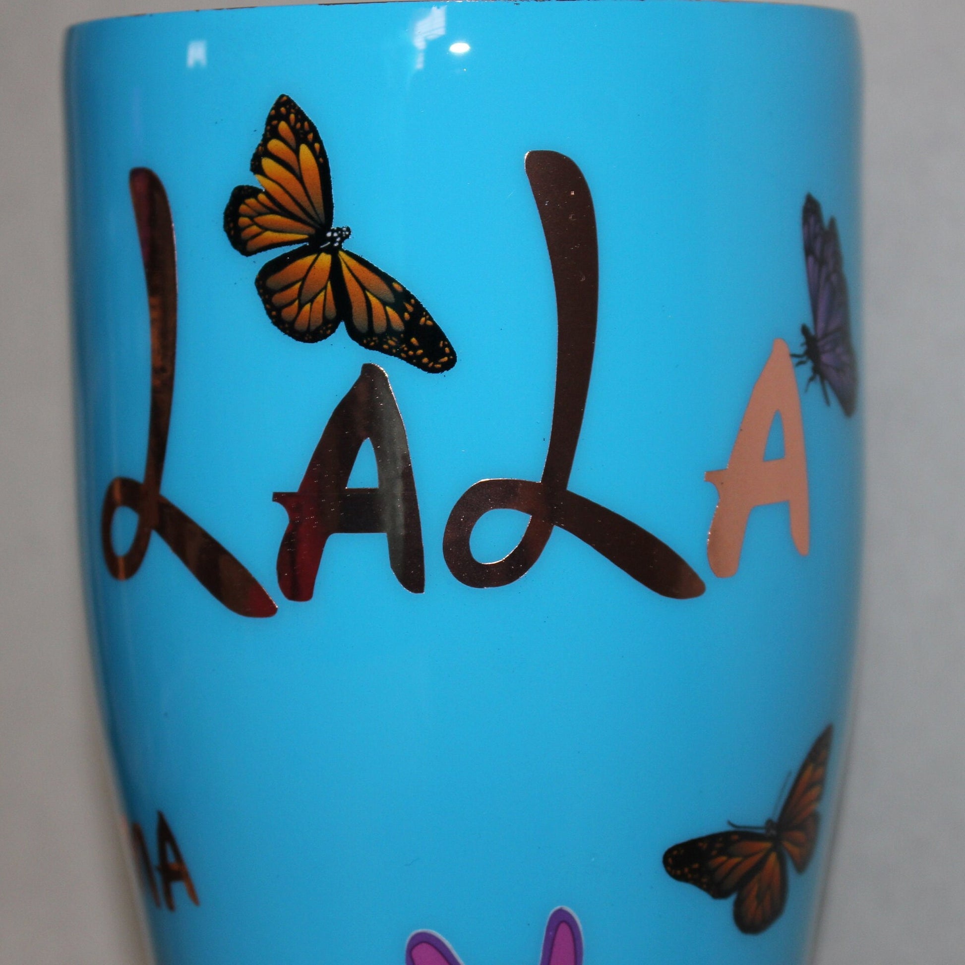 Custom Lala, nana or Mom Eeyore Tumbler