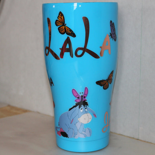 Custom Lala, nana or Mom Eeyore Tumbler