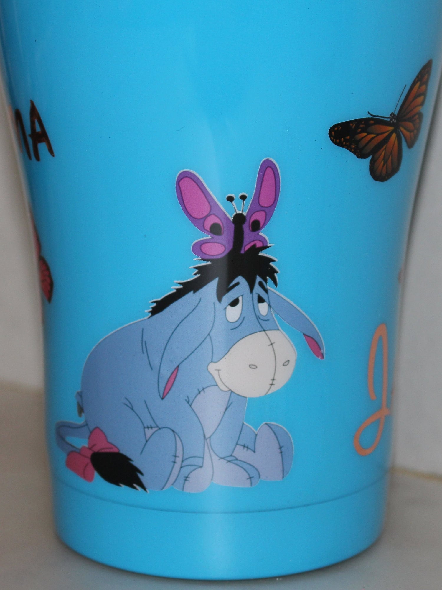 Custom Lala, nana or Mom Eeyore Tumbler