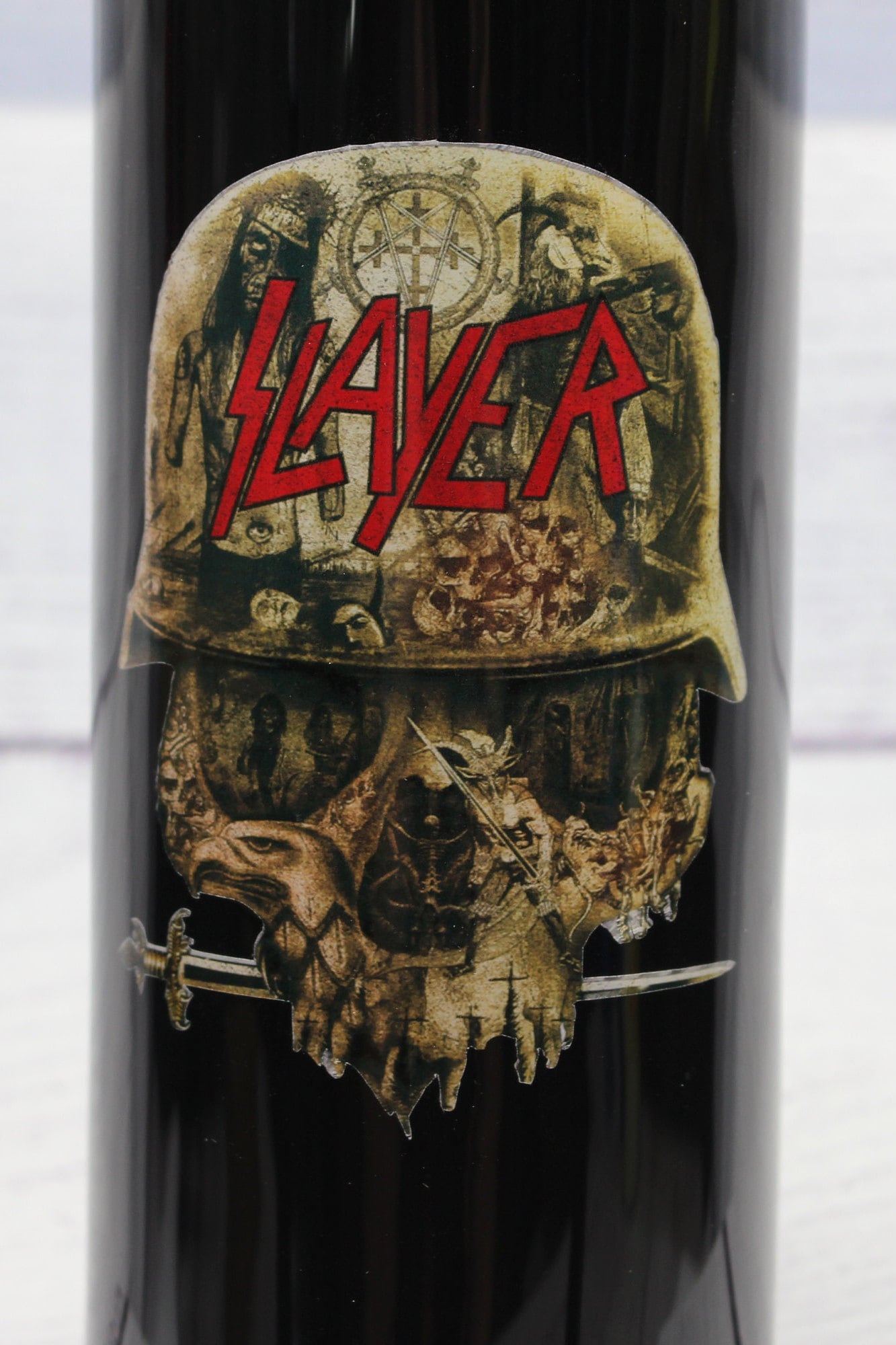 Slayer Cup, Heavy Metal Tumbler, Slayer Band, Slayer Tumbler, Death Metal Tumbler, Show No Mercy, Thrash Metal Band