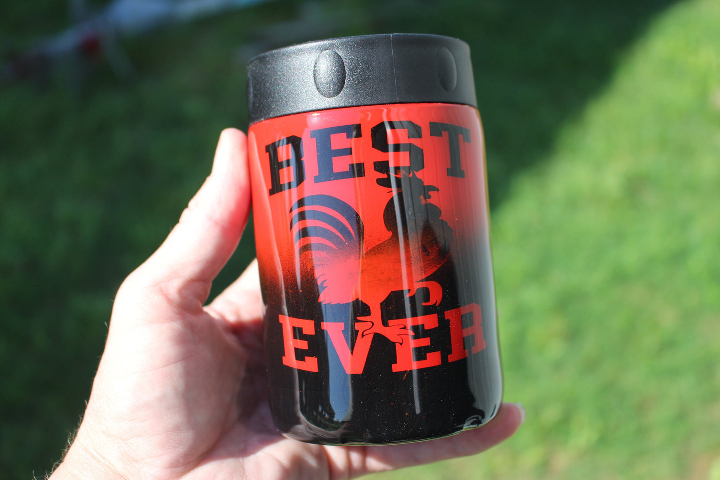 Best Cock Ever Personalized Ombre Tumbler and Can Cooler, Funny Boyfriend Cup, Funny Boyfriend Gift, Husband Birthday Gift, Boyfriend Gag Gift